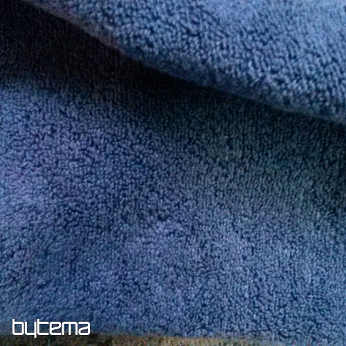 Towel and bath towel MIKRO navy blue dark