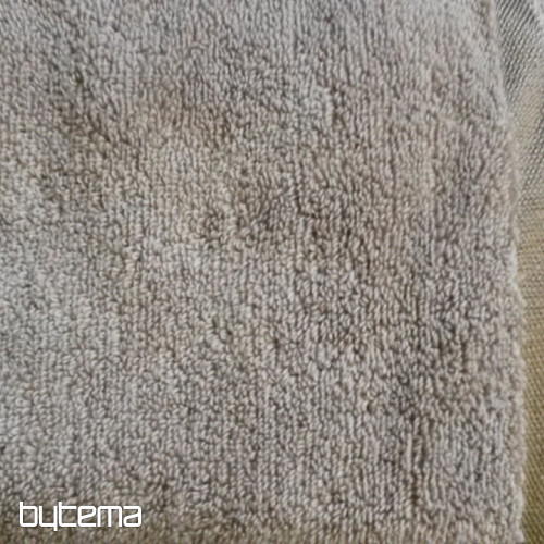 Towel and bath towel MICRO beige-gray