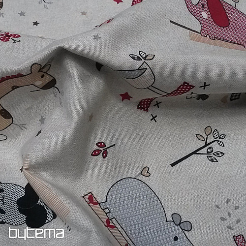 Decorative fabric ZOO
