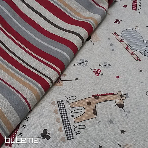 Decorative fabric ZOO