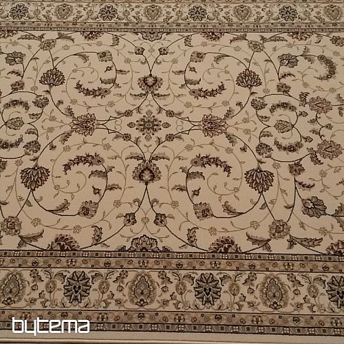 Woolen classic carpet DIAMOND cream