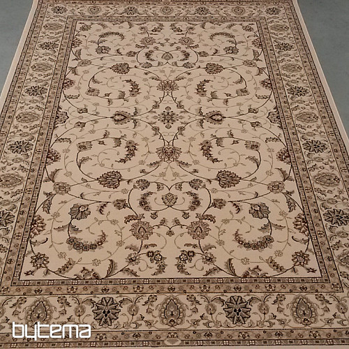Woolen classic carpet DIAMOND cream