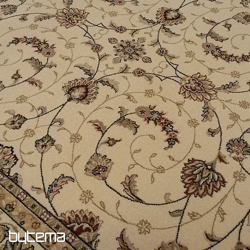 Woolen classic carpet DIAMOND cream