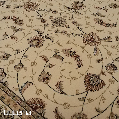 Woolen classic carpet DIAMOND cream