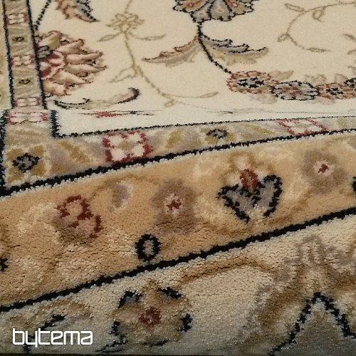 Woolen classic carpet DIAMOND cream