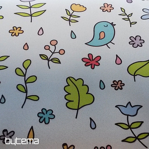 Decorative fabric 10027-05 BIRDS
