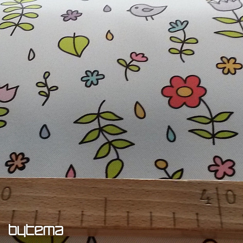 Decorative fabric 10027-05 BIRDS