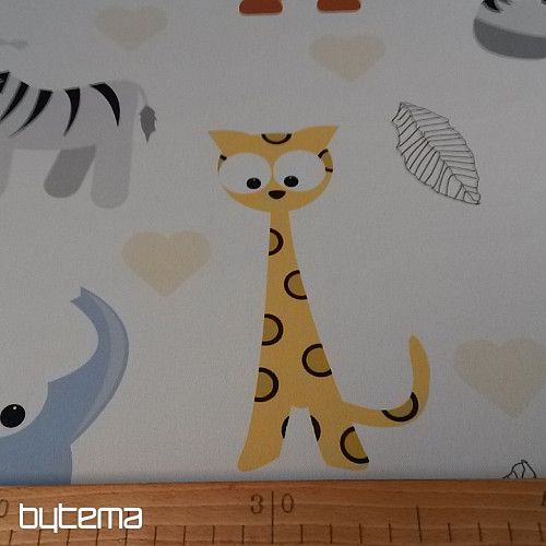 Decorative fabric 10027-02 ZOO