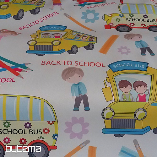 Decorative fabric 10027-03 BACK TO SCHOOL