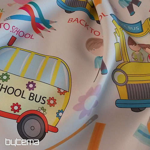 Decorative fabric 10027-03 BACK TO SCHOOL