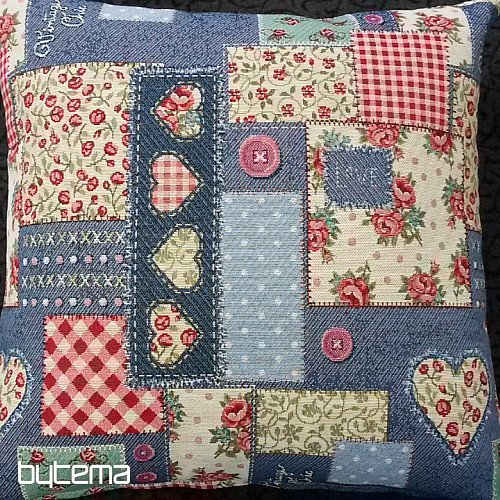 Tapestry cushion cover VINTAGE FLOWER