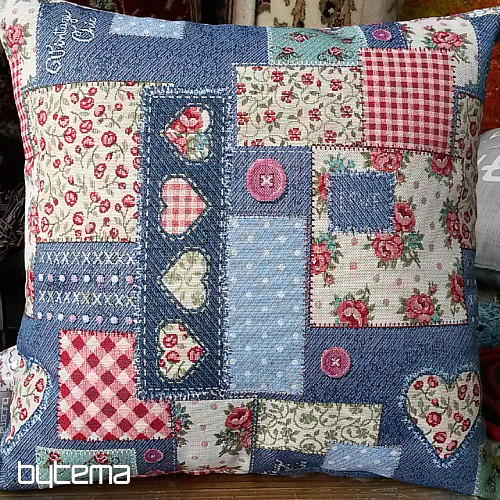 Tapestry cushion cover VINTAGE FLOWER