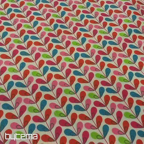 Cotton fabric SCANDY 4514/8 rose