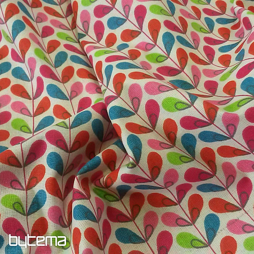 Cotton fabric SCANDY 4514/8 rose