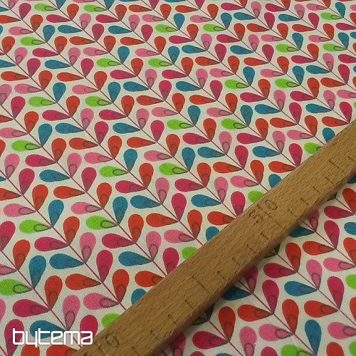Cotton fabric SCANDY 4514/8 rose