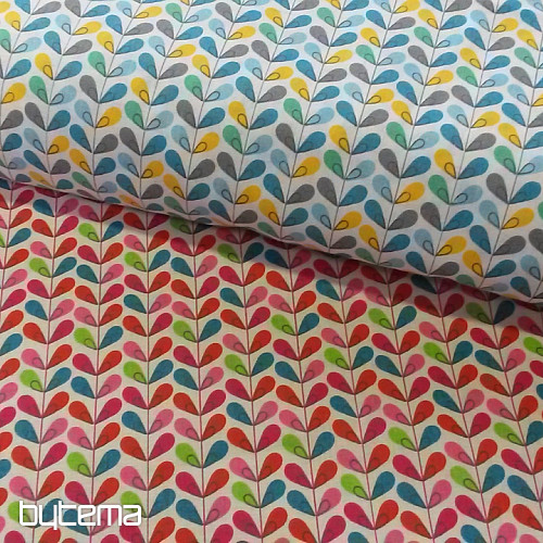 Cotton fabric SCANDY 4514/8 rose