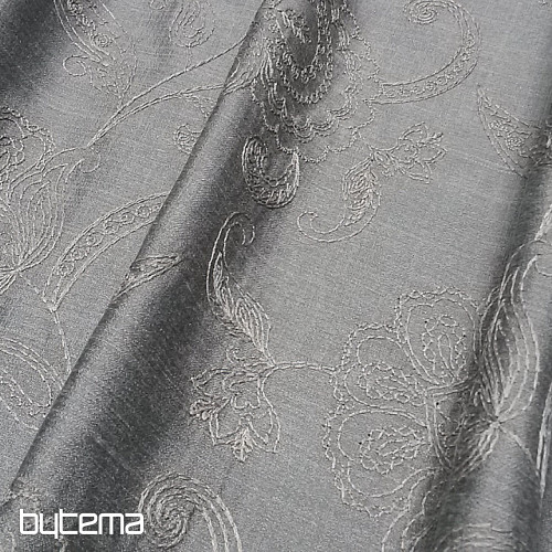 Embroidered decorative fabric AGENDA