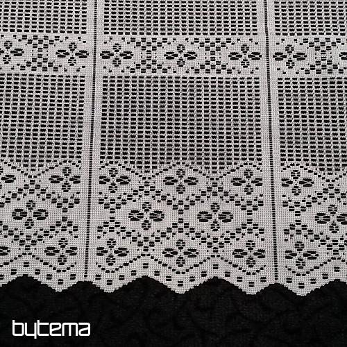 Jacquard curtain for stained glass window 11542