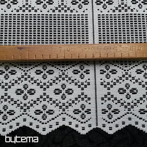 Jacquard curtain for stained glass window 11542