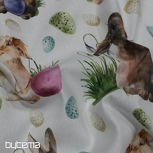 Decorative fabric EASTER BRAND digital