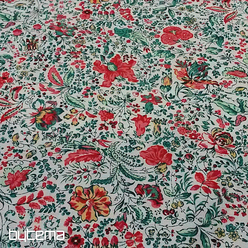 Cotton fabric MINI INDIENNE 2