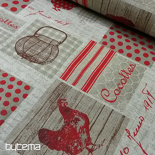 Decorative fabric HEN´S
