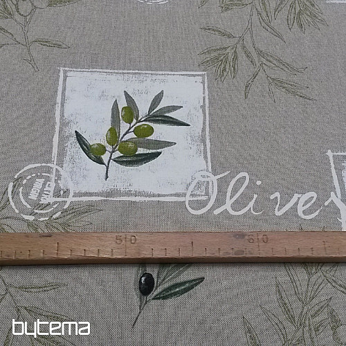 Decorative fabric FRENCH OLIVES