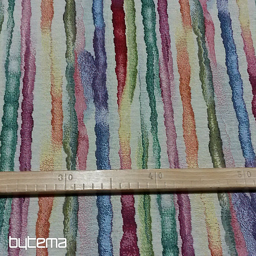 Tapestry fabric PASTEL STRIPE