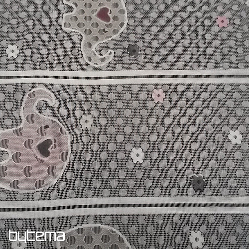 Children jacquard curtain ELEFANTS II.