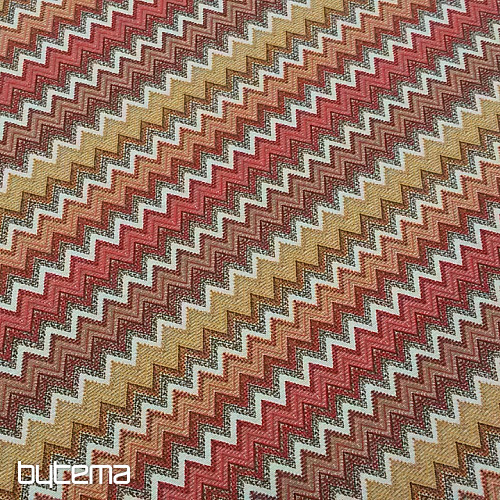 Decorative fabric ZIGGY ORANGE