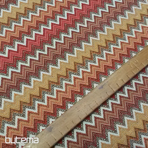 Decorative fabric ZIGGY ORANGE