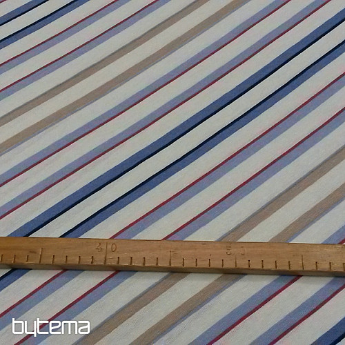 Decorative fabric SEALIFE stripe