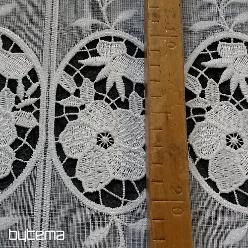Brise-bise woven curtain 11573