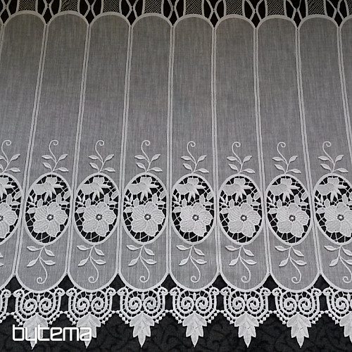 Brise-bise woven curtain 11573