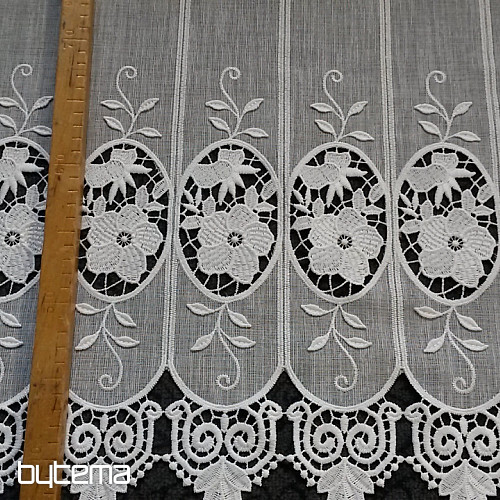 Brise-bise woven curtain 11573