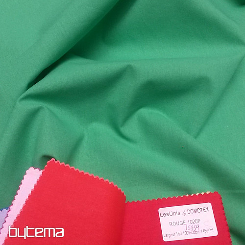 Cotton fabric UNI PRAIRIE green