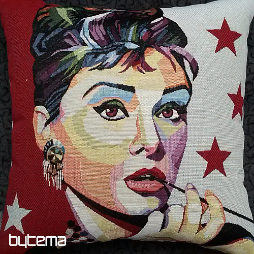 COMICS Audrey Hepburn Tapestry Cushion Cover