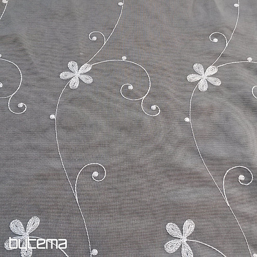 Modern embroidered curtain 599/601