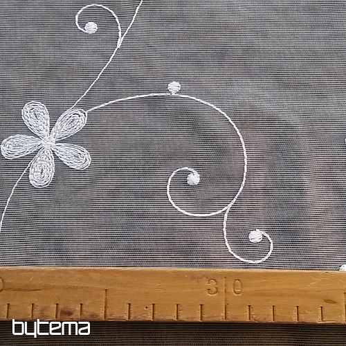 Modern embroidered curtain 599/601