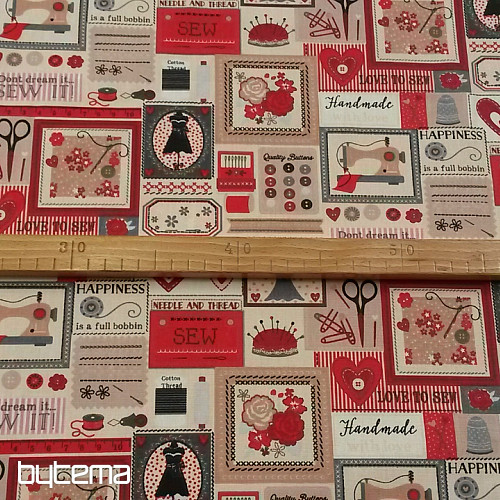 Cotton fabric SEWING SALON