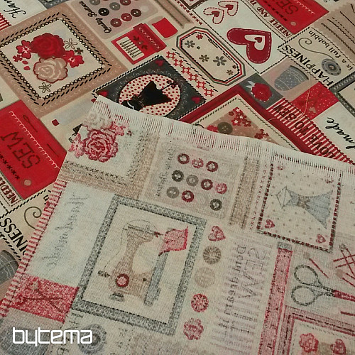 Cotton fabric SEWING SALON