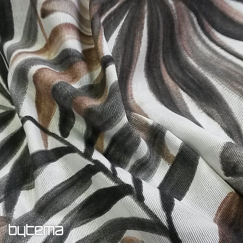 Decorative fabric FENIX gray