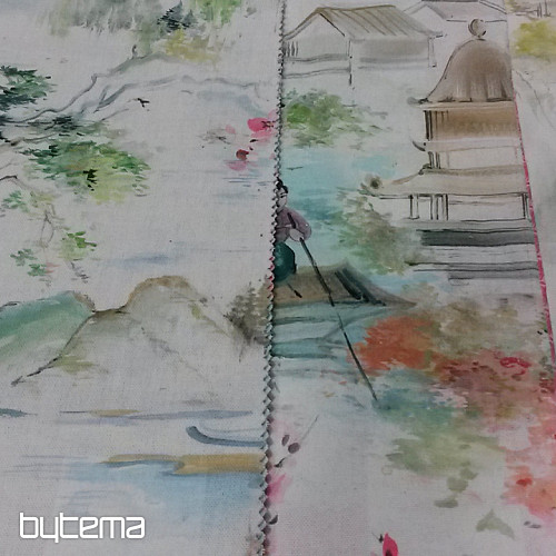 Decorative fabric MIDORI Japanesse bamboo