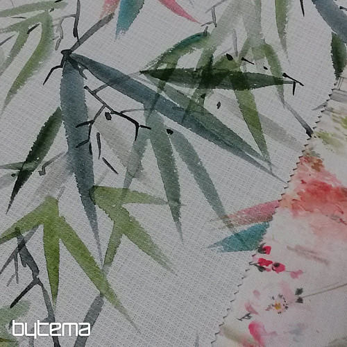Decorative fabric MIDORI Japanesse bamboo