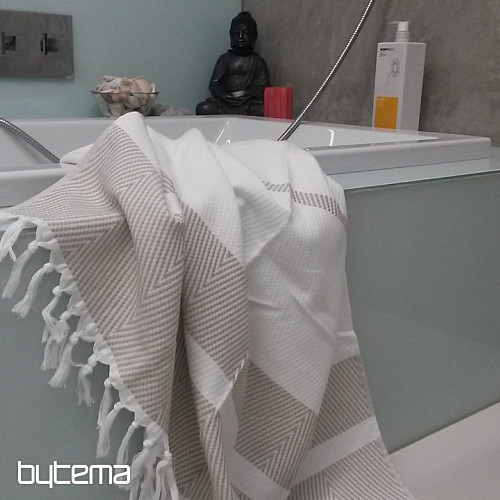 Luxurious towel PESTEMAL with fringes 504