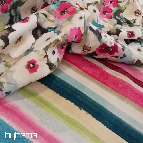 Decorative fabric MONET stripes