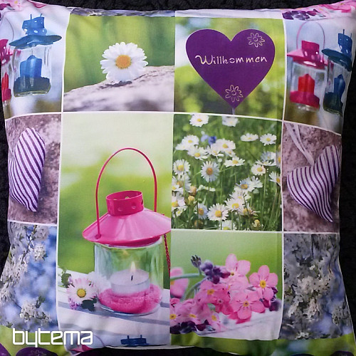 Decorative cushion cover SPRING GARDEN II