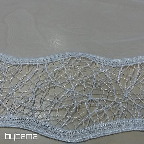 Luxurious curtain GERSTER 11619 white