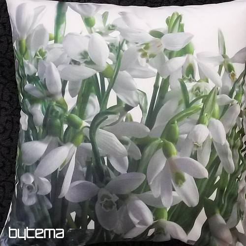 SNOWDROP decorative pillow cover