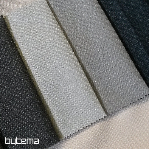 Unicolored design decorative fabric GERSTER 7650